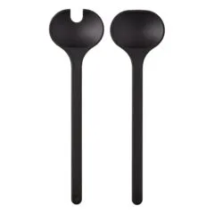 MEPAL Salatbesteck Silueta, nordic black