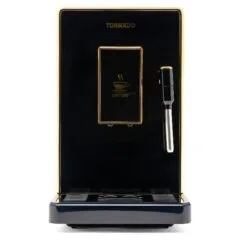 Tornado Kaffeevollautomat TCM-9008A-GS Gold auf Schwarz