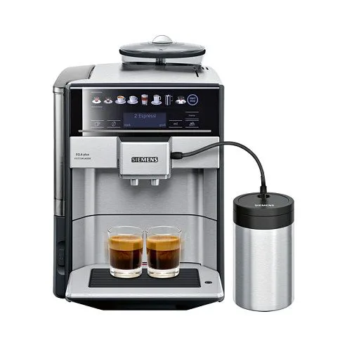 Siemens TE657F03DE EQ.6 plus extraKlasse Edelstahl Kaffeevollautoomat — image 1