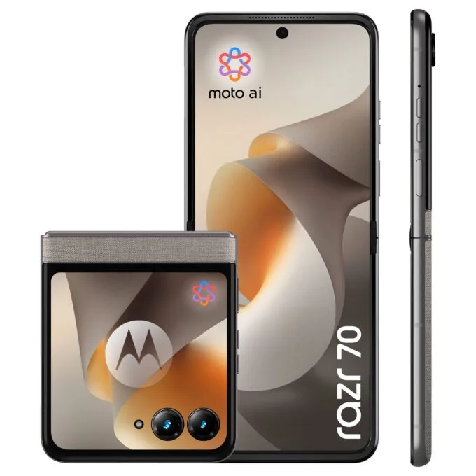 TEL Motorola Razr 70 5G 8RAM 256GB hematite — image 3