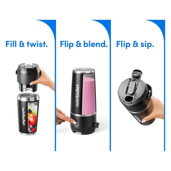 nutribullet Flip Standmixer schwarz — image 5