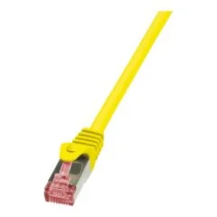 Patch Cable Cat.6 S/FTP yellow 10m, PrimeLine