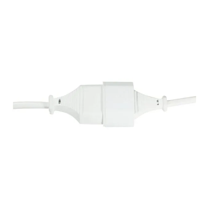 Power cable extension, CEE 7/16, white, 3 m — image 4