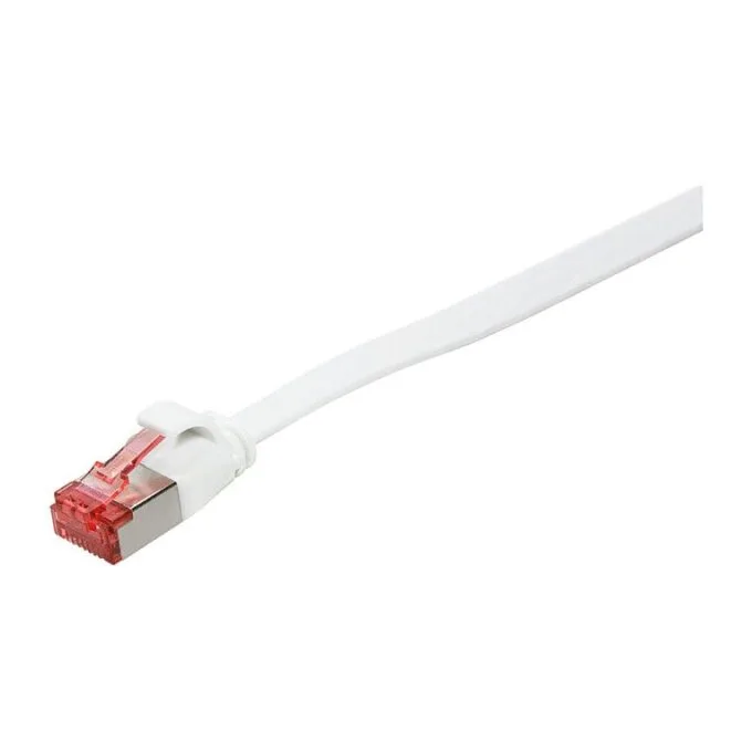 Patch Cable Flat Cat.6A Shielded 3,00m white — image 4