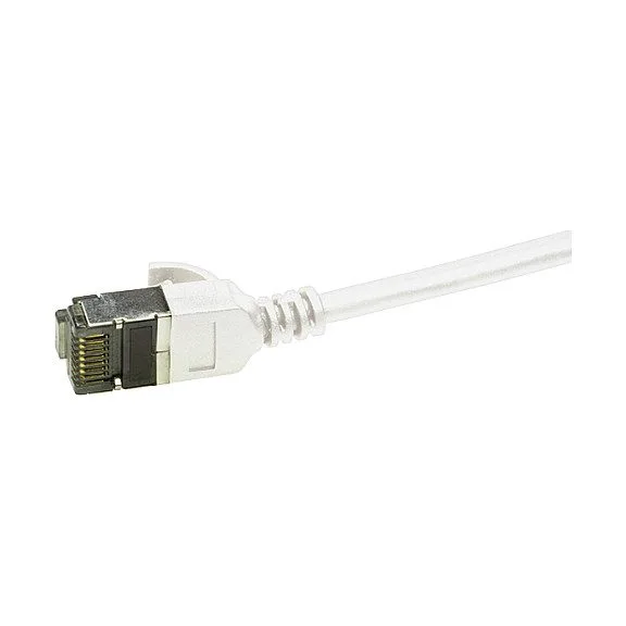 Patch cable Cat.6A TPE SlimLine white 3,0m — image 3