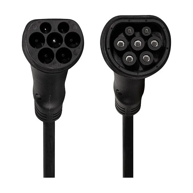 EV charging cable, Type 2, 3-phase, 32 A, 22 kW, 7.5 m — image 2