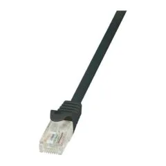 Patch Cable Cat.5e U/UTP 5,00m black