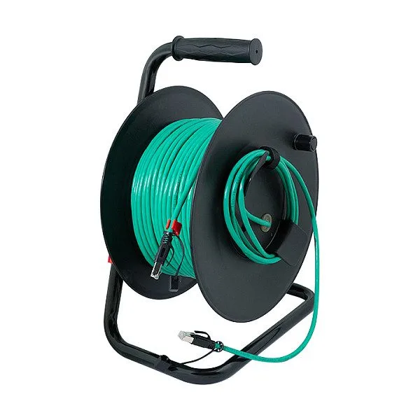 Cat.6A Mobile Cable Reel S/FTP, 80 m, patch cord — image 1