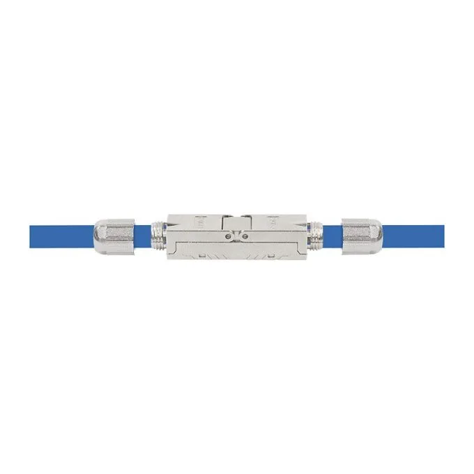 Field assembly Cat.6A cable connector, shielded, screw type strain relief — image 3