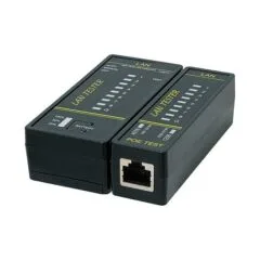 Cable Tester LANtest & PoE Finder with magnet & lighting