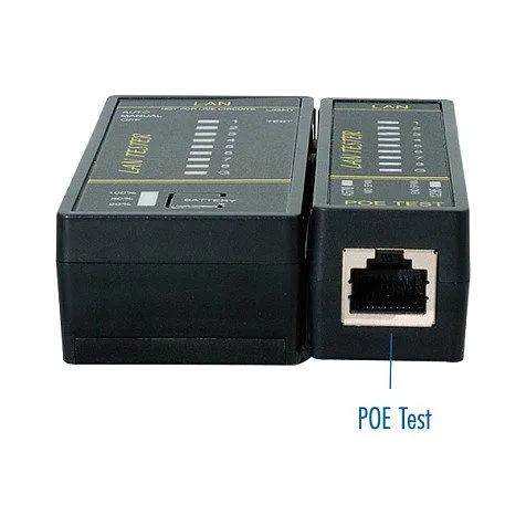 Cable Tester LANtest & PoE Finder with magnet & lighting — image 2