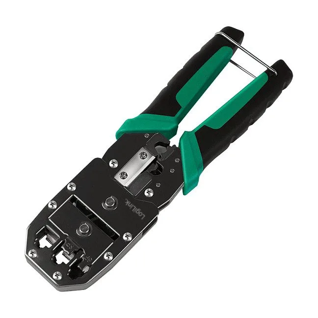 Logilink 6-in-1 multifunktions-Crimpzange schwarz — image 1