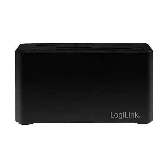 USB 3.2 Gen1 Cardreader, 8-port "Mini Docking", USB-C, black — image 5
