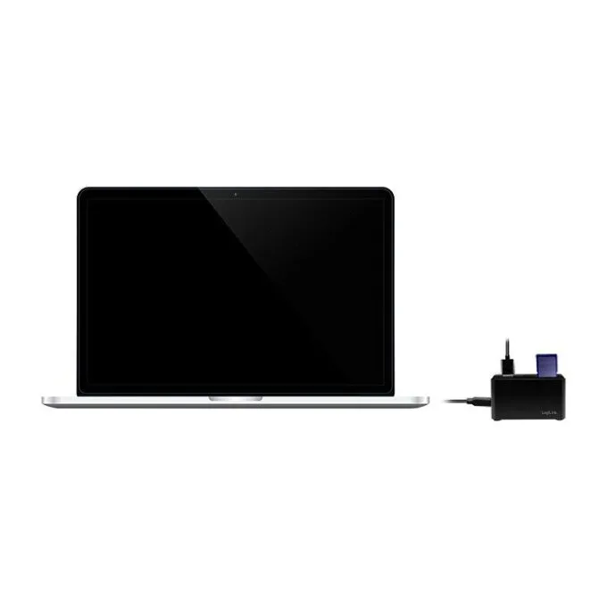 USB 3.2 Gen1 Cardreader, 8-port "Mini Docking", USB-C, black — image 6