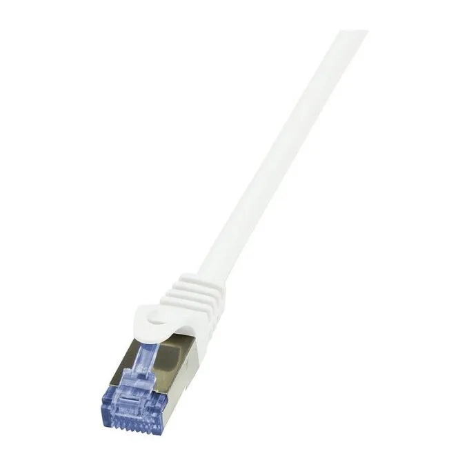 Logilink Patch Cable Cat.6A S/FTP white 1,50m, PrimeLine — image 1