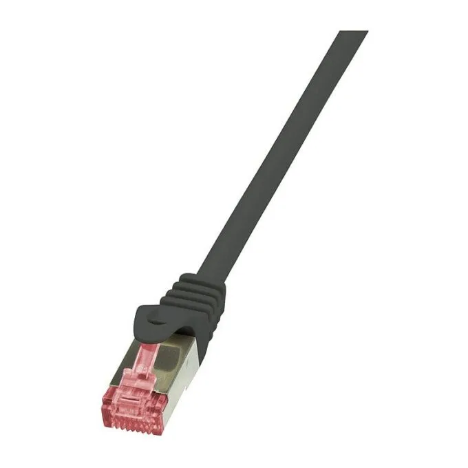 Logilink Patch Cable Cat.6 S/FTP black 1,00m, PrimeLine — image 1