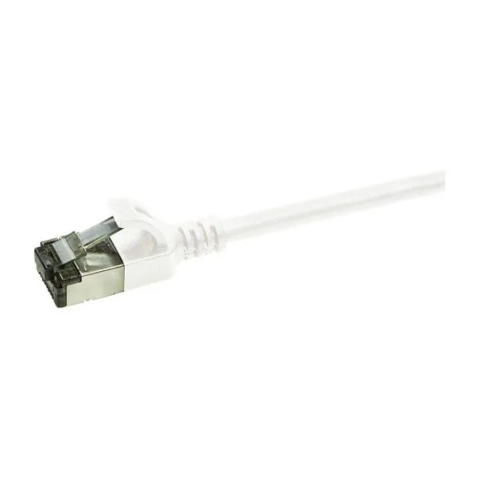 Logilink Patch cable Cat.6A TPE SlimLine white 1,0m — image 2