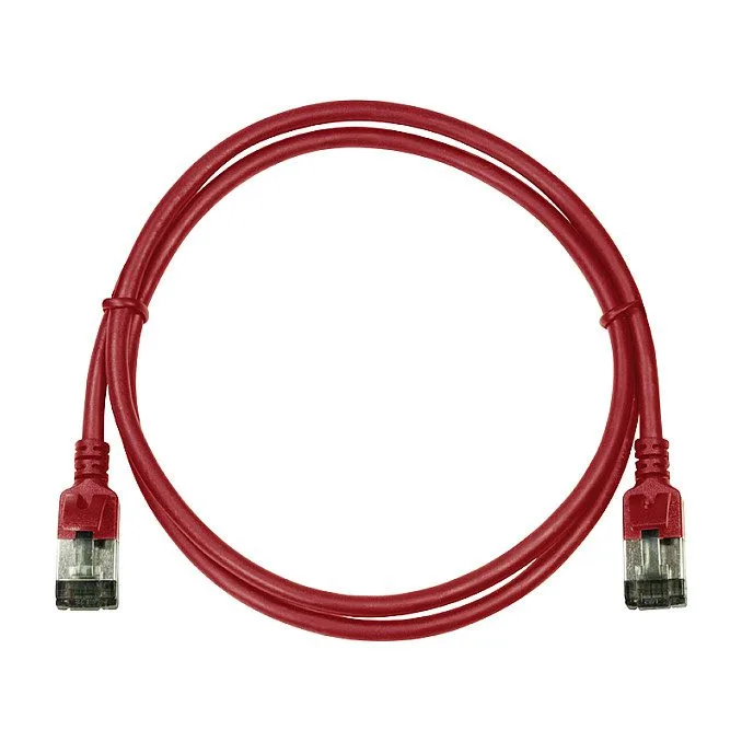 Logilink Patch cable Cat.6A TPE SlimLine red 3,0m — image 5