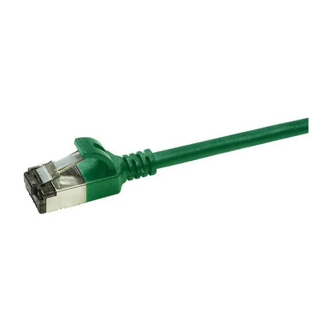 Logilink Patch cable Cat.6A TPE SlimLine green 2,0m — image 2
