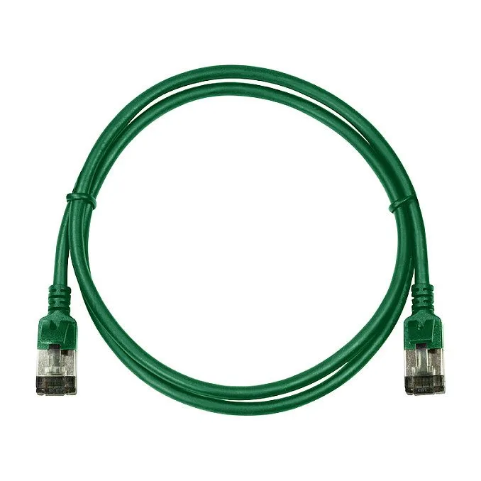 Logilink Patch cable Cat.6A TPE SlimLine green 2,0m — image 5