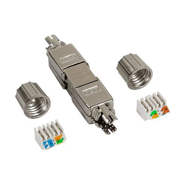 Logilink Field assembly Cat.7 cable connector, shielded, slim type — image 2