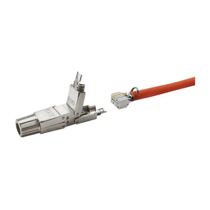 Logilink Field assembly Cat.7 cable connector, shielded, slim type — image 6