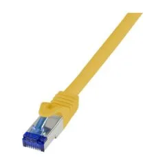 Logilink Patch cable Cat.6A S/FTP Ultraflex GHMT certified, yellow 7.5m