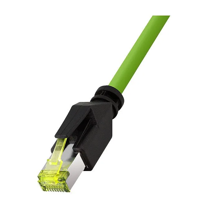 Logilink M12 CAT6A Industrial Patch Cable, PUR, M12 X-coded to RJ45, 1,00 m — image 2