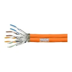 Logilink Cat.7 1000 MHz Installation Cable 23 AWG S/FTP, 50m duplex, orange
