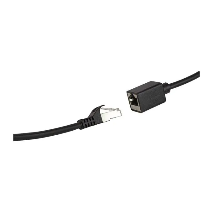 Logilink Cat.6A premium patch cable extension, black, 1 m — image 3