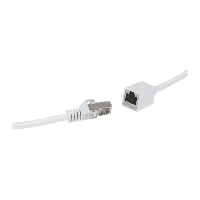 Logilink Cat.6A premium patch cable extension, white, 1 m — image 3