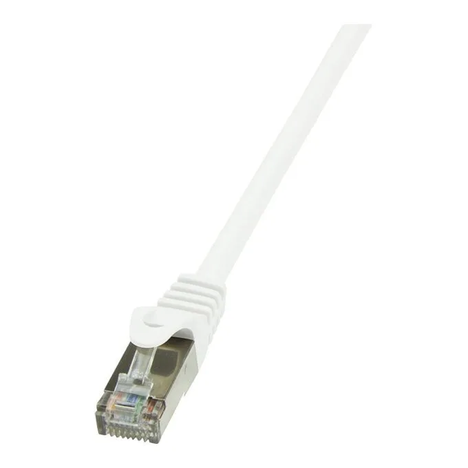 Logilink Patch Cable Cat.6 F/UTP, white, 0,25m, EconLine — image 1