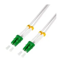Logilink Steel armored fiber patch cord OS2, Duplex LC/APC - LC/APC, 1.0 m