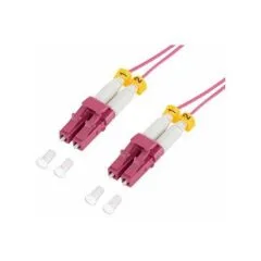 Logilink Super slim OM4 fiber patch cord LC-LC duplex, 2.0 m