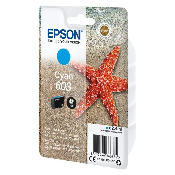 Epson C13T03U24020 Cyan 2,4ml — image 1