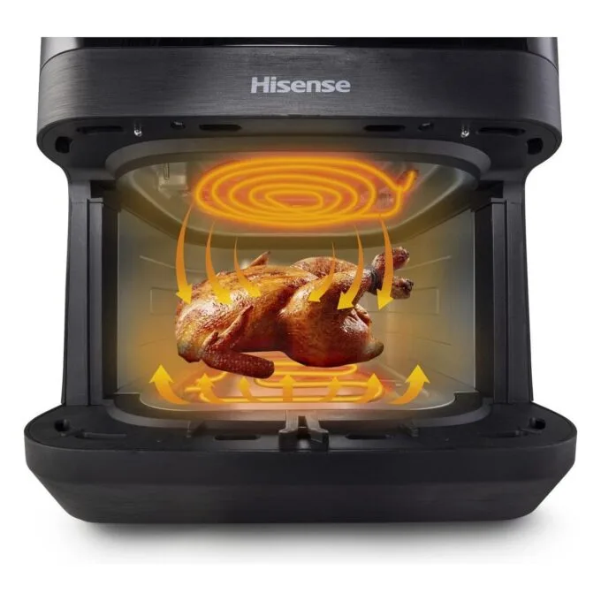 Hisense Heißluftfritteuse HAF2100DCD (schwarz, 2.100 Watt, Korb 7,7 Liter) — image 11