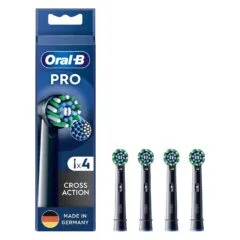 Oral-B Zahnbürstenaufsätze PRO Cross Action schwarz