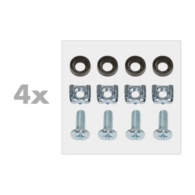 Logilink 19'' Wall Mount Bracket 4 U, black — image 6