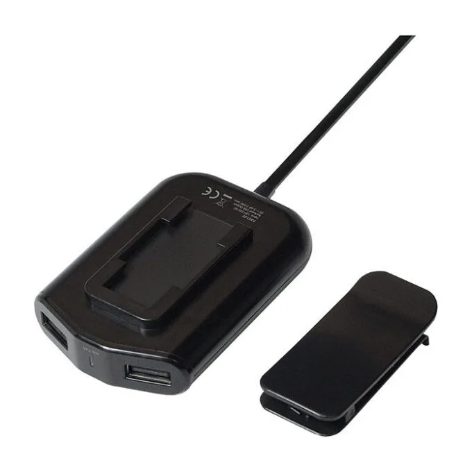 Logilink USB Car Charger, 2+2 Port, 24W, black — image 2