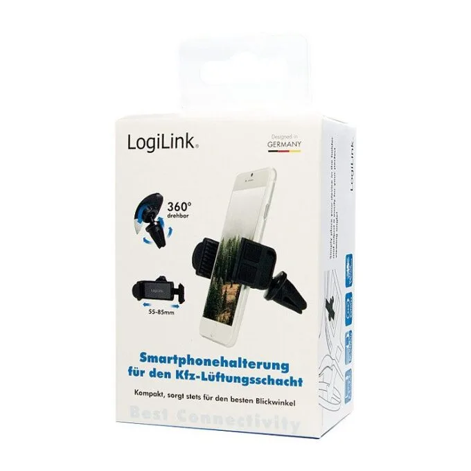 Logilink Smartphone airvent car holder, small — image 7