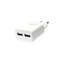 Logilink USB-A Charging Kit, 10.5 W / 10 W, 2-port, 2x USB-A, White — image 3