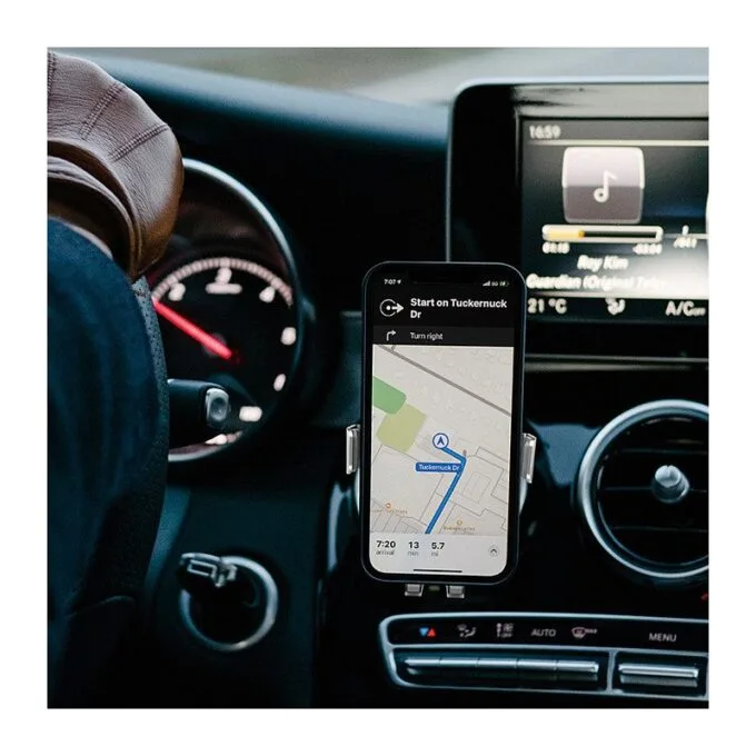 Logilink Wireless Car Charger w/Gravity Trigger, 15W — image 8