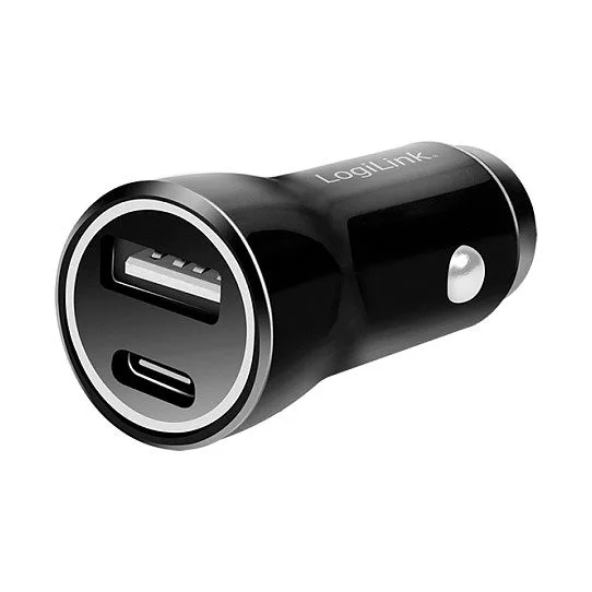 Logilink USB-A/C Charging Kit, 15 W, each 1x USB-A, 1x USB-C, Black — image 3