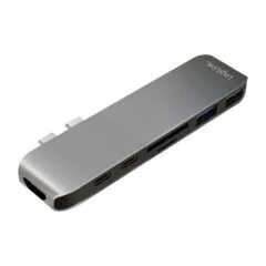Logilink USB 3.2 Gen2x2, Docking Station, USB-C, 7-Port, w/PD, aluminum