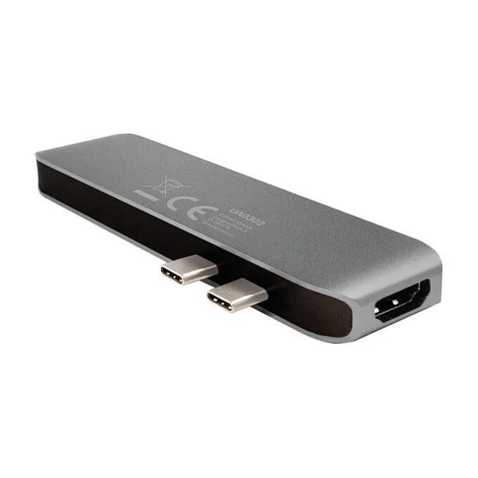 Logilink USB 3.2 Gen2x2, Docking Station, USB-C, 7-Port, w/PD, aluminum — image 4