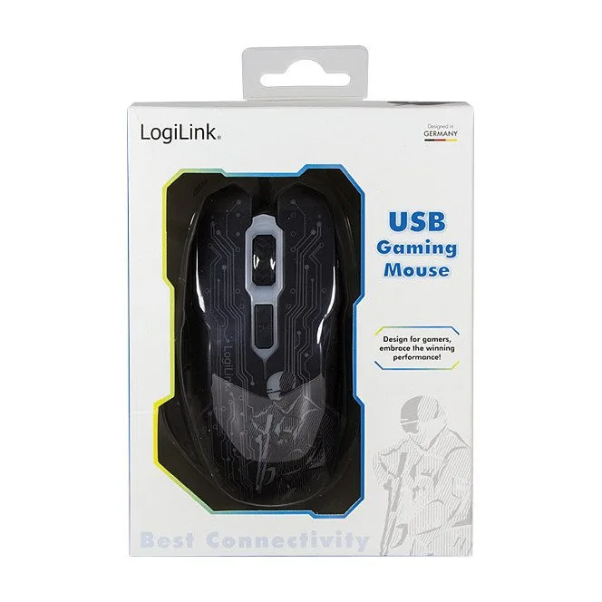 Logilink Mouse, Gaming, USB 6-button, 2400dpi — image 11