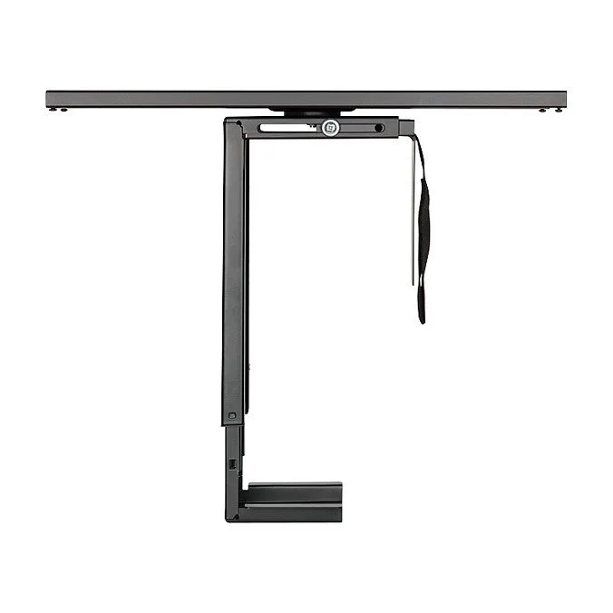 Logilink Adjustable under desk CPU mount, sliding track, easy-locking — image 2