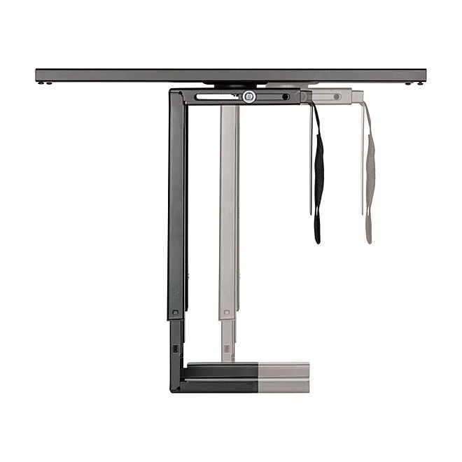 Logilink Adjustable under desk CPU mount, sliding track, easy-locking — image 3