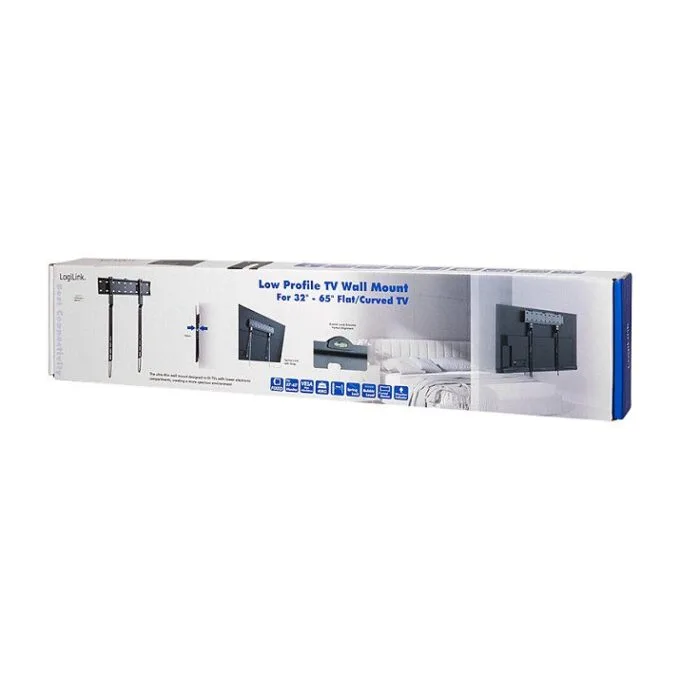 Logilink TV Wall mount, 32"-65", fix, 33mm — image 6