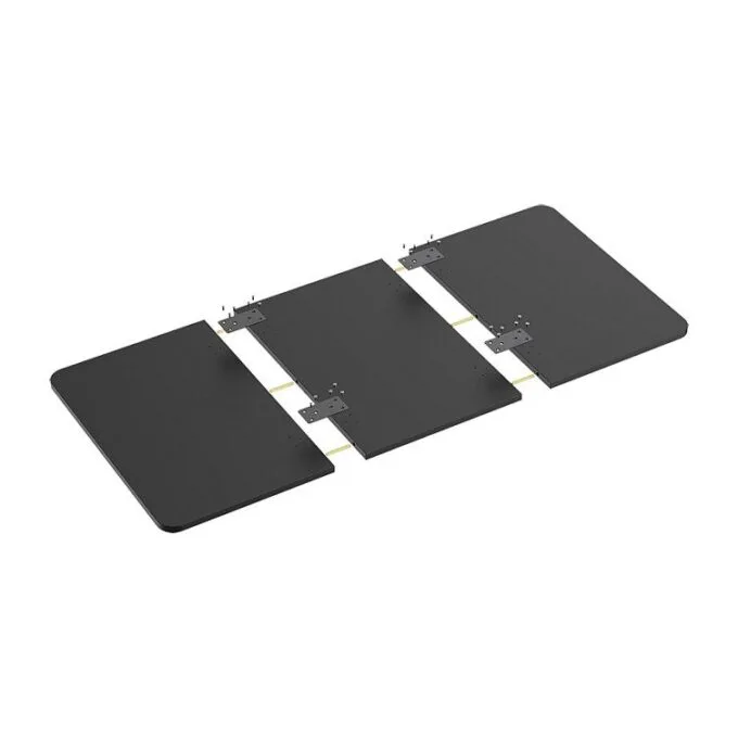 Table Top, 3-piece partioned, 1200x600mm, black — image 4
